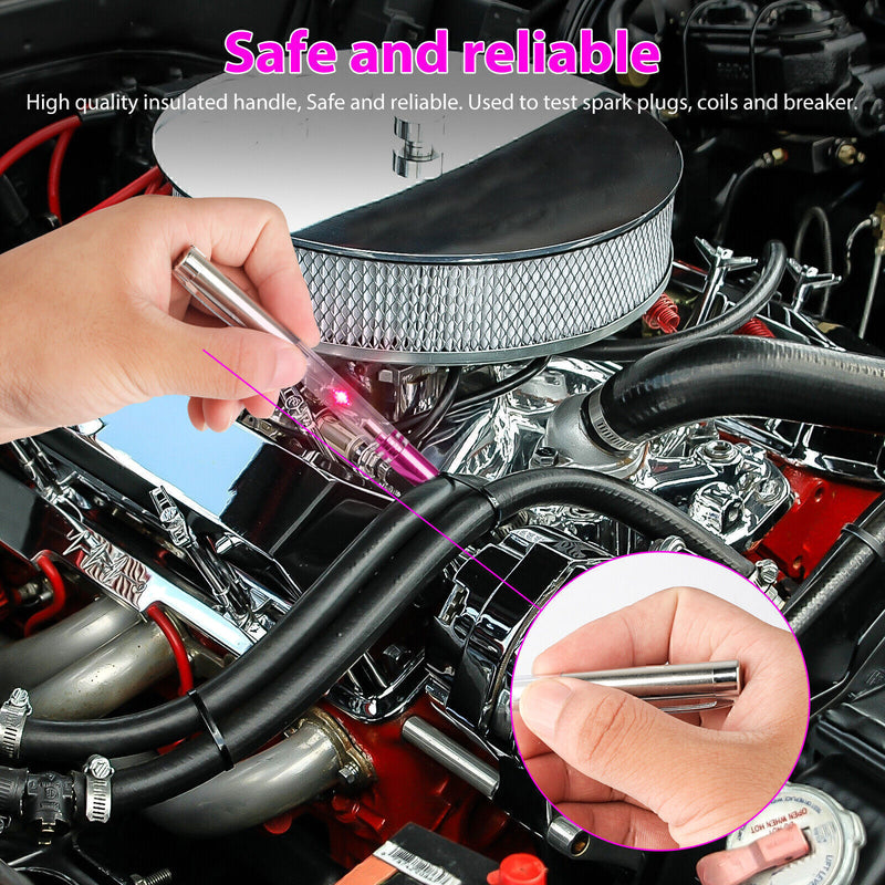 DURAFORCE Ignition System Coil Engine In Line Auto Diagnostic Test Tool Spark Plug Tester!