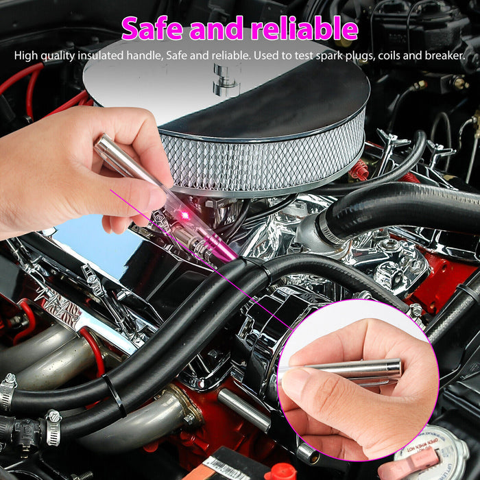 DURAFORCE Ignition System Coil Engine In Line Auto Diagnostic Test Tool Spark Plug Tester!