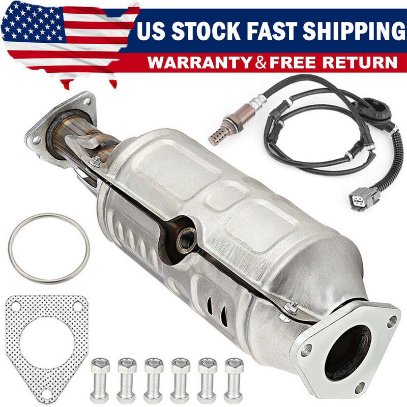 DURAFORCE Catalytic Converter w/ Downstream O2 Sensor For 2003-2007 Honda Accord 2.4L