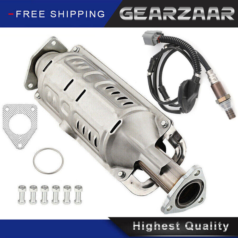 DURAFORCE Catalytic Converter w/ Downstream O2 Sensor For 2003-2007 Honda Accord 2.4L