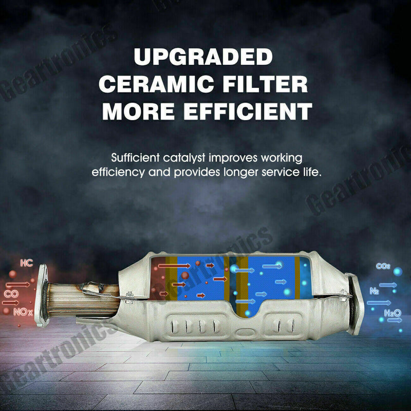 DURAFORCE Catalytic Converter w/ Downstream O2 Sensor For 2003-2007 Honda Accord 2.4L