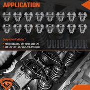 DURAFORCE LS1 Rocker Arms w/ Upgraded Trunion Kit Installed fits 4.8 5.3 5.7 6.0 LS2 LS6