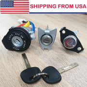 DURAFORCE Ignition Switch Front Left Door Lock Barrel for 2009-2014 Hyundai Sonata*