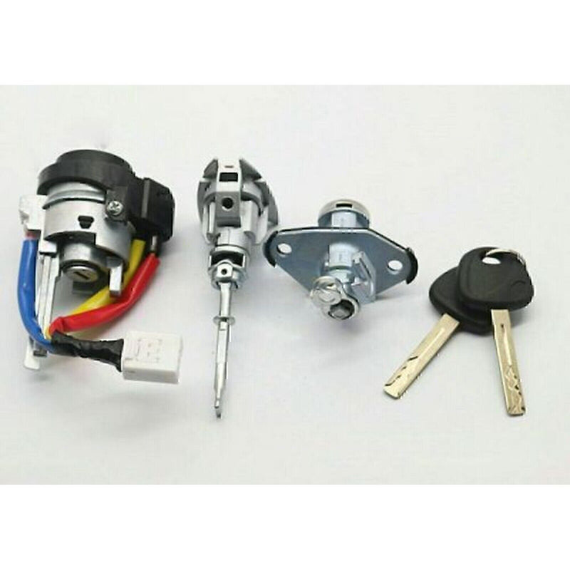 DURAFORCE Ignition Switch Front Left Door Lock Barrel for 2009-2014 Hyundai Sonata*
