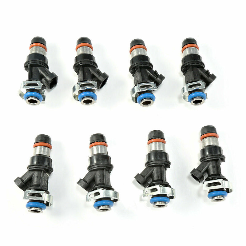 DURAFORCE (8) DELPHI FUEL INJECTORS 25343789 FOR CHEVY GMC SILVERADO SUBURBAN 5.3L 6.0L US