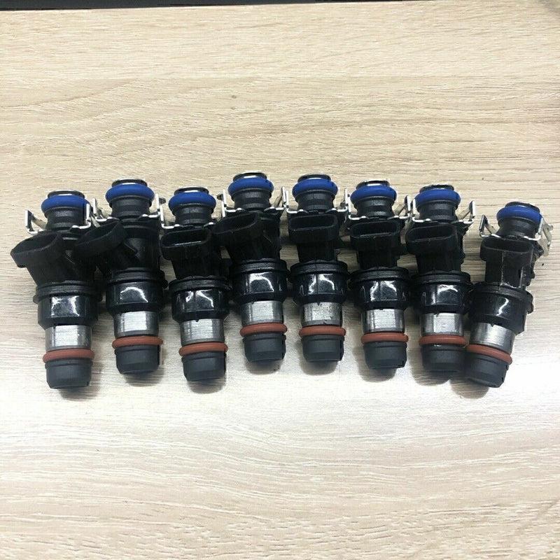 DURAFORCE (8) DELPHI FUEL INJECTORS 25343789 FOR CHEVY GMC SILVERADO SUBURBAN 5.3L 6.0L US