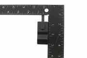 DURAFORCE 1PCS Fits Chevy/GMC Silverado/Sierra 07-13 Door Lock Knob Front/Rear Ebony Blac!