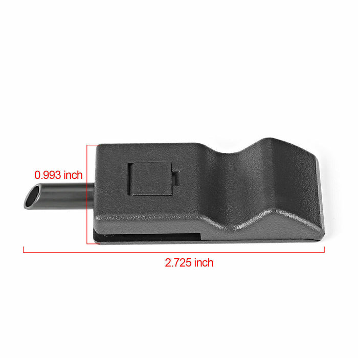 DURAFORCE 1PCS Fits Chevy/GMC Silverado/Sierra 07-13 Door Lock Knob Front/Rear Ebony Blac!