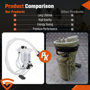 DURAFORCE Fuel Pump and Sender Assembly For 2010-16 Mercedes Benz E350 C300 GLK350 Left