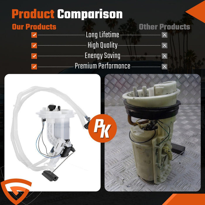 DURAFORCE Fuel Pump and Sender Assembly For 2010-16 Mercedes Benz E350 C300 GLK350 Left