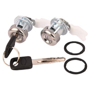 DURAFORCE Door Lock Cylinders Set & Ignition Switch with Keys For 97-07 Ford F150/250/350