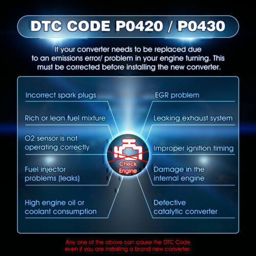 DURAFORCE Catalytic Converter For Honda Pilot 3.5L 05-08 / Ridgeline 3.5L 2006 2007 ,2008
