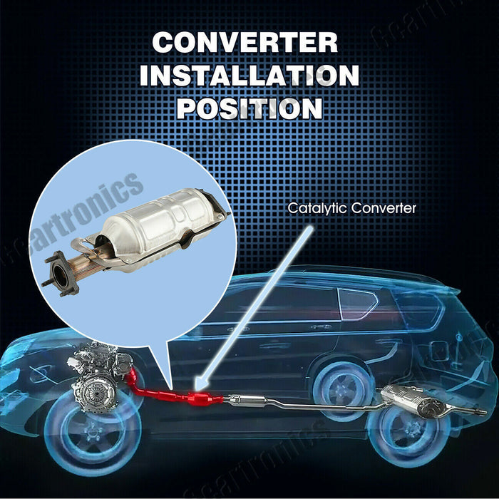 DURAFORCE Catalytic Converter w/ Oxygen sensor For 2003-2007 Honda Accord 2.4L Direct-Fit