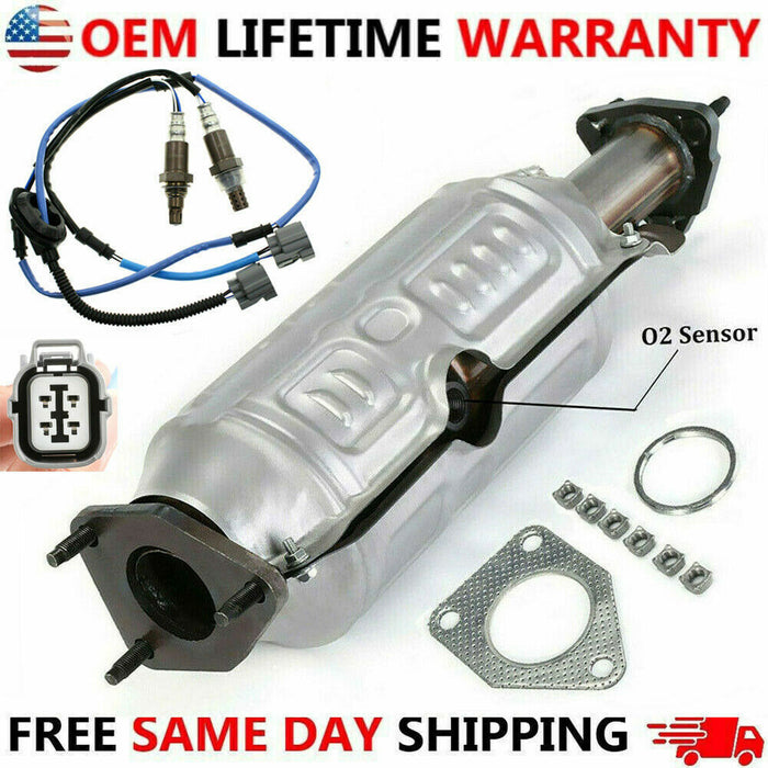 DURAFORCE Catalytic Converter w/ Oxygen sensor For 2003-2007 Honda Accord 2.4L Direct-Fit