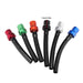 DURAFORCE 6x Motorcycle Gas CAP VENT Tank Fuel Air Breather Valve Hose Tube Dirt Bike ATV