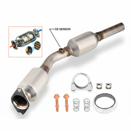 DURAFORCE Catalytic Converter Kit for 2009-2012 Toyota Corolla 1.8L