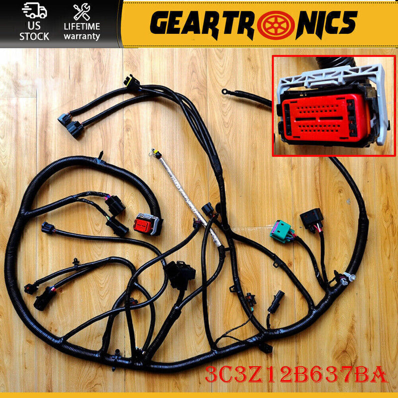 DURAFORCE 3C3Z12B637BA Engine Wiring Harness 2003 2004 for Ford Super Duty F250 F350 6.0L!