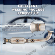 DURAFORCE CATALYTIC CONVERTER w/O2 Sensor Up & Down FOR 2007 2008 2009 HONDA CR-V 2.4L