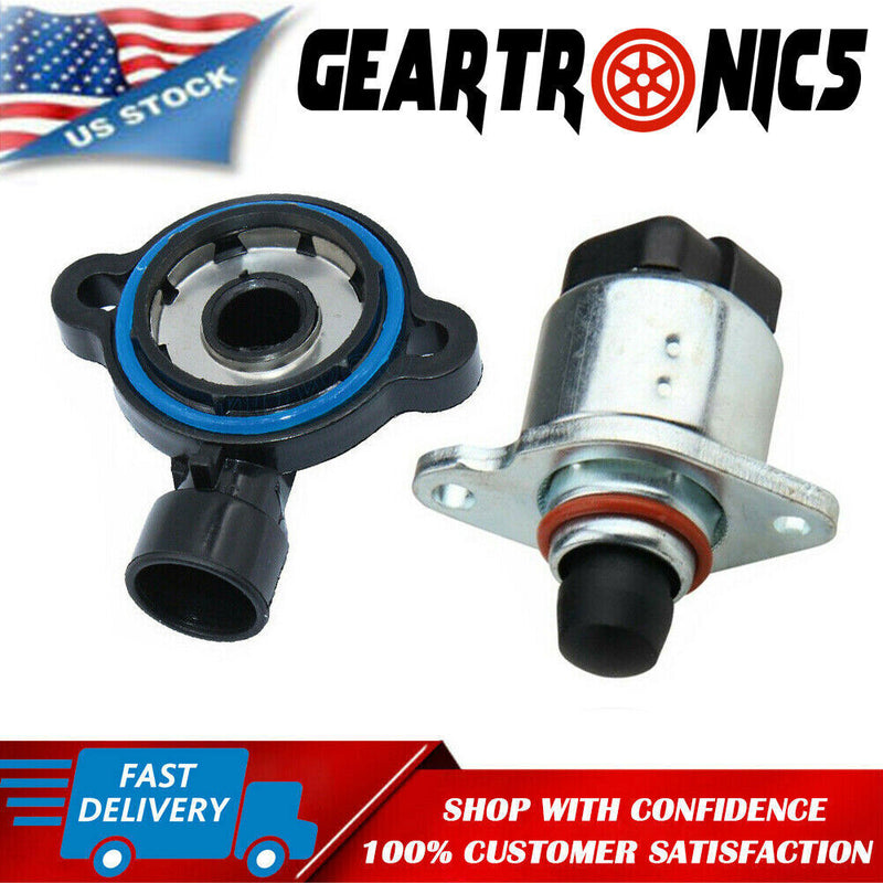 DURAFORCE New Throttle Position Sensor and Idle Air Control Valve Set For LS Chevy GM