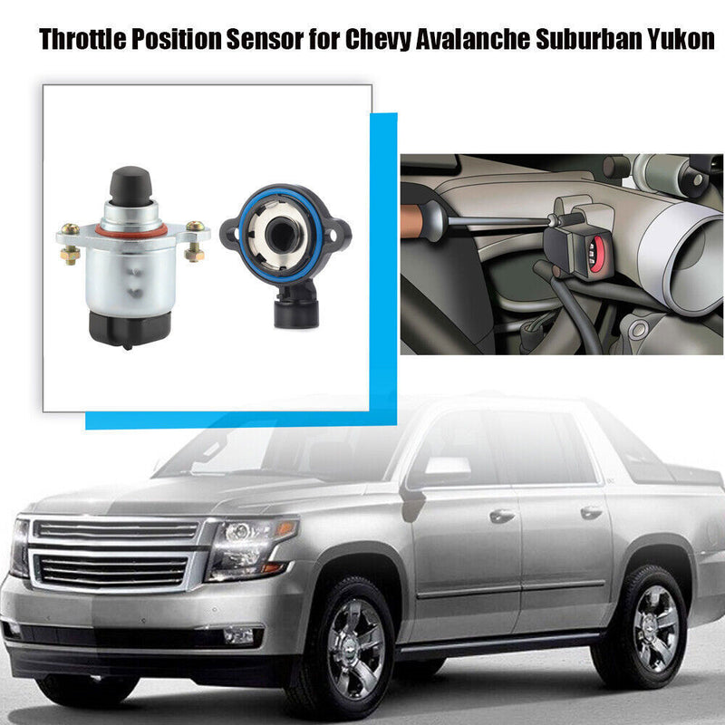 DURAFORCE New Throttle Position Sensor and Idle Air Control Valve Set For LS Chevy GM