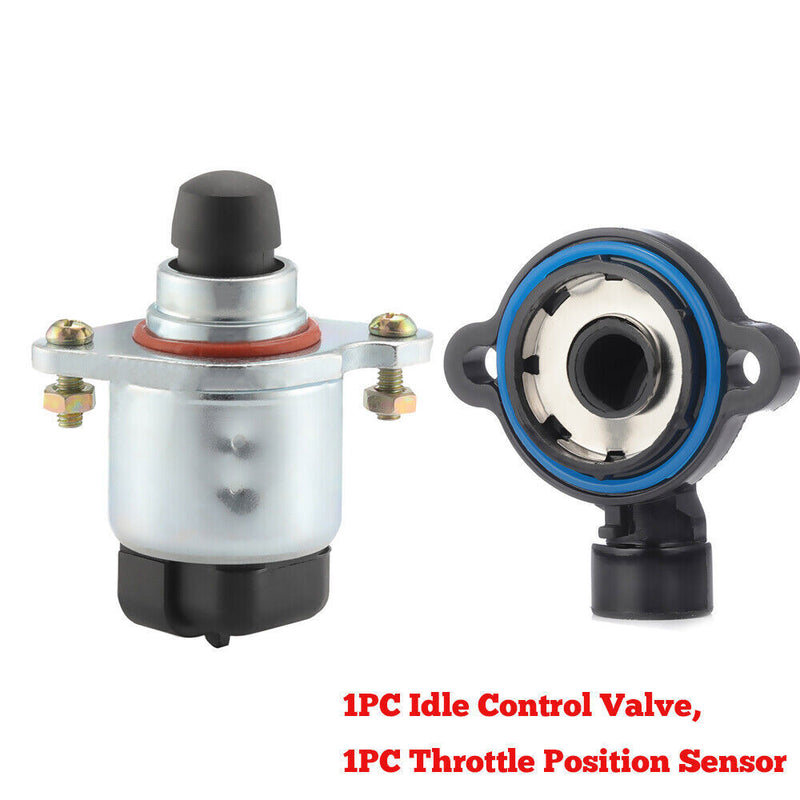 DURAFORCE New Throttle Position Sensor and Idle Air Control Valve Set For LS Chevy GM