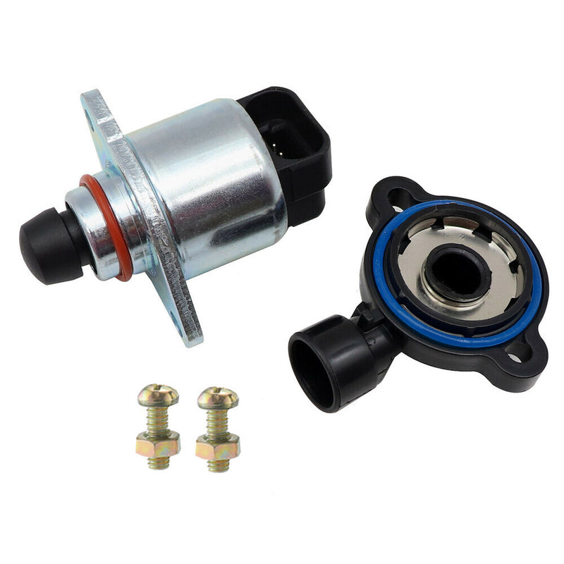 DURAFORCE New Throttle Position Sensor and Idle Air Control Valve Set For LS Chevy GM