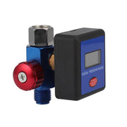 DURAFORCE Spray Gun Digital Paint Air Pressure Regulator Gauge Water Trap Filter Evmaaahg
