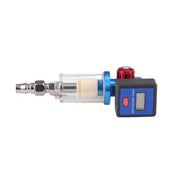 DURAFORCE Spray Gun Digital Paint Air Pressure Regulator Gauge Water Trap Filter Evmaaahg
