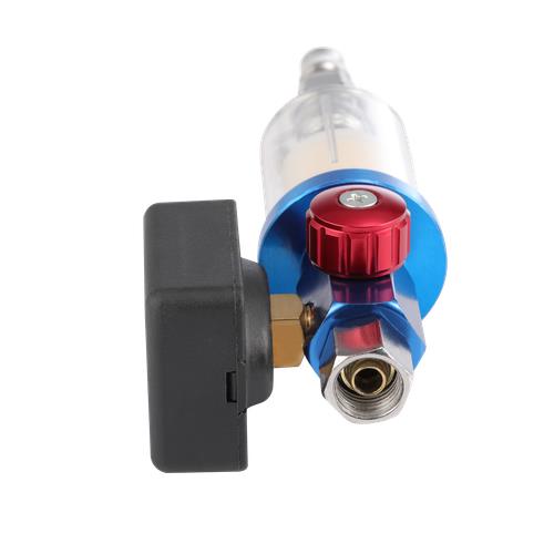 DURAFORCE Spray Gun Digital Paint Air Pressure Regulator Gauge Water Trap Filter Evmaaahg