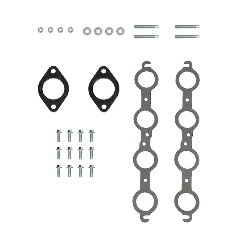 DURAFORCE LS Swap Cast Iron Manifold Headers fits Chevy Corvette Camaro LS1 LS2 LS3