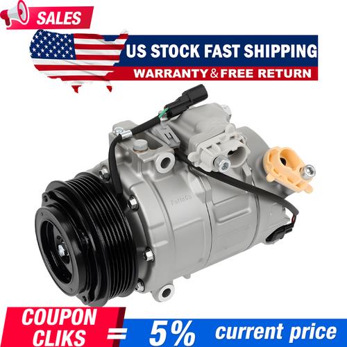 DURAFORCE AC Compressor fit for 2013-2018 Ford Explorer Lincoln MKS MKT MKZ 3.5L / 3.7L