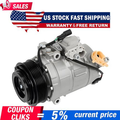 DURAFORCE AC Compressor fit for 2013-2018 Ford Explorer Lincoln MKS MKT MKZ 3.5L / 3.7L