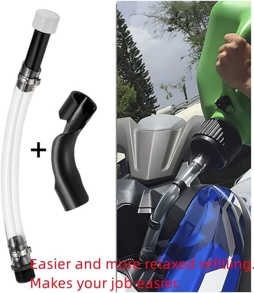 DURAFORCE Black VP Racing 5 Gallon Fuel Jug Gas Can Fuel Deluxe Cap Filler Hose Kit Set U!