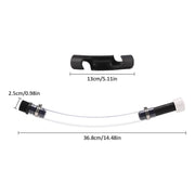 DURAFORCE Black VP Racing 5 Gallon Fuel Jug Gas Can Fuel Deluxe Cap Filler Hose Kit Set U!