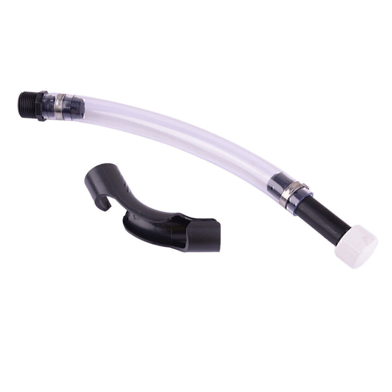 DURAFORCE Black VP Racing 5 Gallon Fuel Jug Gas Can Fuel Deluxe Cap Filler Hose Kit Set U!