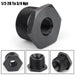 DURAFORCE 3PCS 1/2-28 to 3/4-16, 13/16-16, 3/4 NPT Thread Oil Filter Adapters Black US*