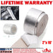DURAFORCE 2"x 16' Adhesive Exhaust Header Turbo Manfold Pipe Aluminum Heat Shield WrapTape