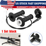 DURAFORCE 7/8" Twist Throttle Grips Cable Set Coleman Powersports CT100U Mini Bike NEW