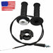 DURAFORCE 7/8" Twist Throttle Grips Cable Set Coleman Powersports CT100U Mini Bike NEW