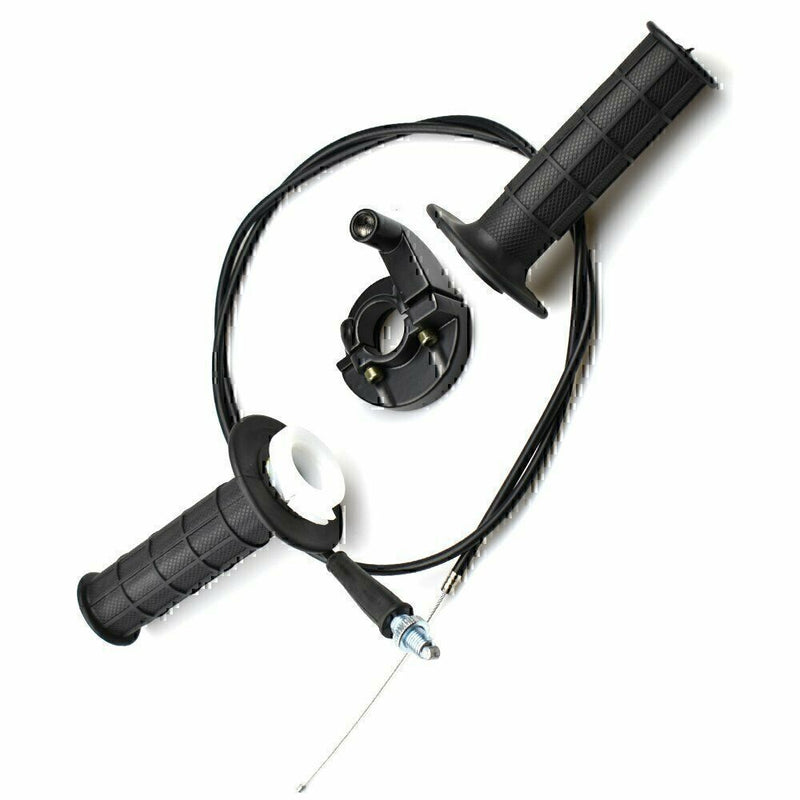 DURAFORCE 7/8" Twist Throttle Grips Cable Set Coleman Powersports CT100U Mini Bike NEW
