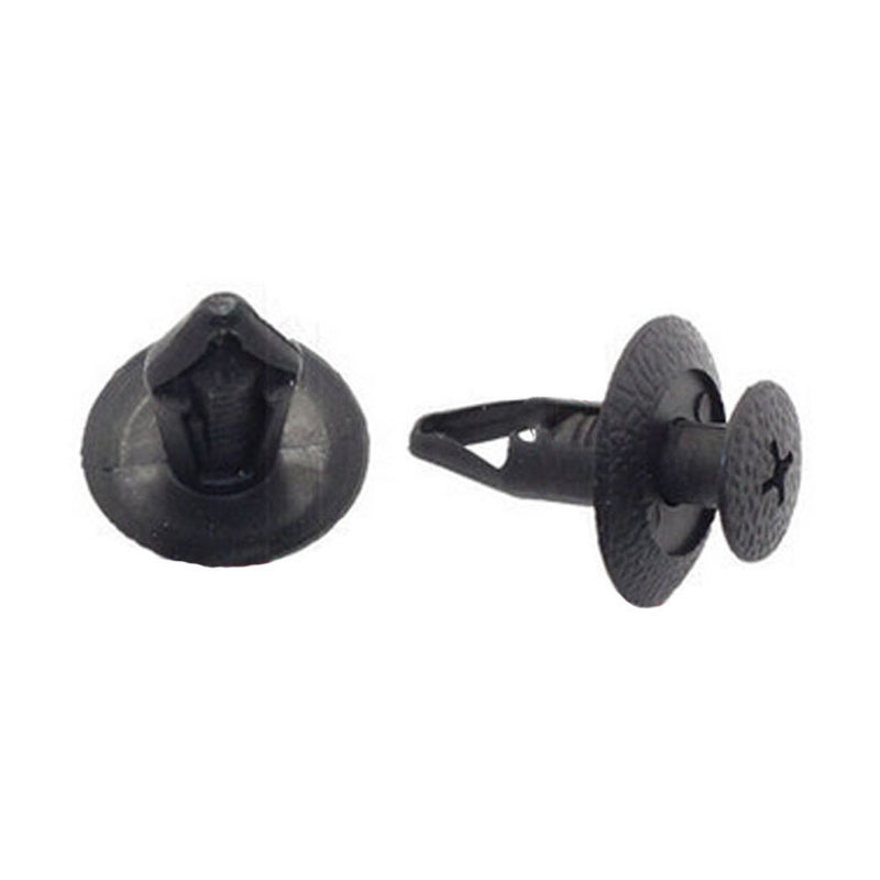 DURAFORCE 100x Trunk Screw Rivets Car Bumper Fender for Auto Plastic Fastener Clips-Set