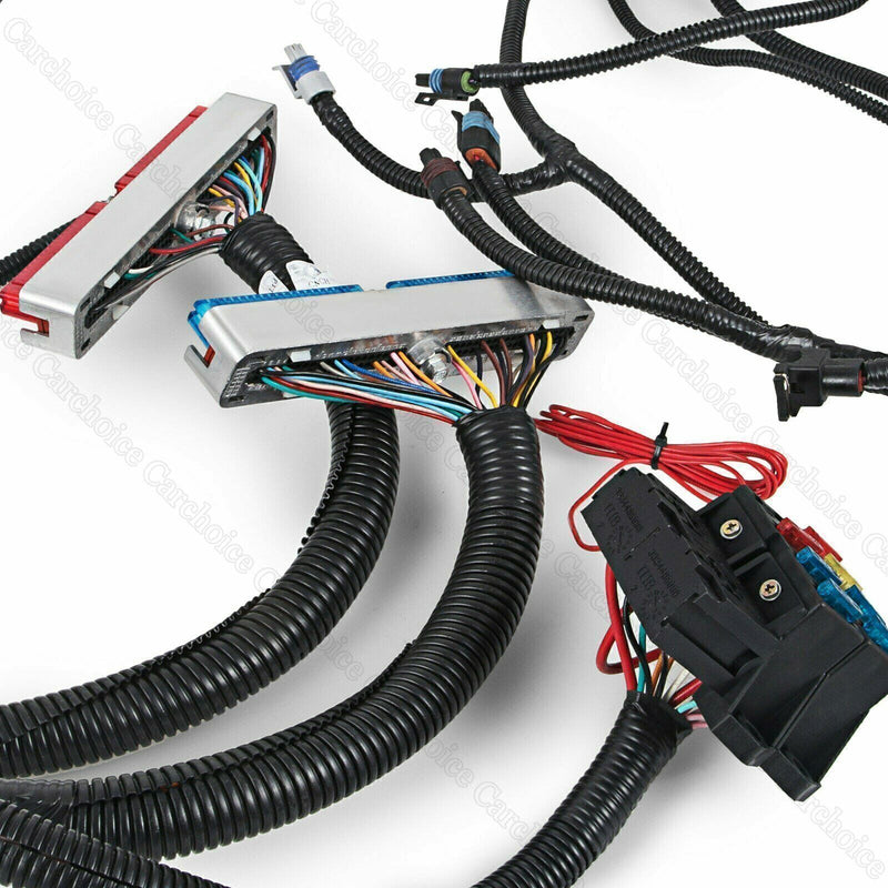 DURAFORCE LS1 STANDALONE WIRING HARNESS T56 or Non-Electric Tran 4.8,5.3,6.0 1997-2006 DBC