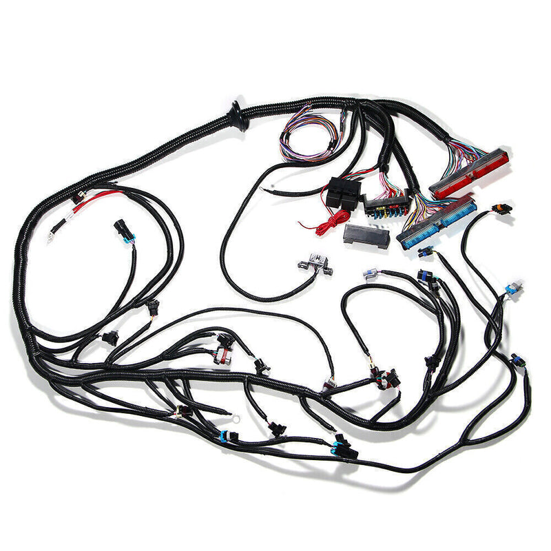 DURAFORCE LS1 STANDALONE WIRING HARNESS T56 or Non-Electric Tran 4.8,5.3,6.0 1997-2006 DBC