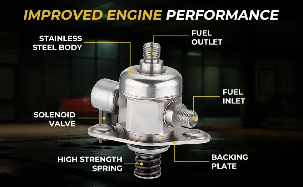 DURAFORCE High Pressure Fuel Pump For Chevy Traverse GMC Acadia Buick Enclave 3.6 12676667