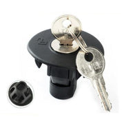 DURAFORCE 8U5Z9C268B# Locking Gas Fuel Tank Plug Cover Cap For Ford F150 Edge w/ 2 Keys US