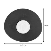 DURAFORCE 8U5Z9C268B# Locking Gas Fuel Tank Plug Cover Cap For Ford F150 Edge w/ 2 Keys US