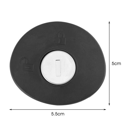 DURAFORCE 8U5Z9C268B# Locking Gas Fuel Tank Plug Cover Cap For Ford F150 Edge w/ 2 Keys US