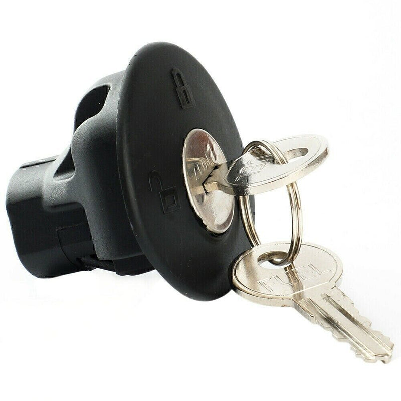 DURAFORCE 8U5Z9C268B# Locking Gas Fuel Tank Plug Cover Cap For Ford F150 Edge w/ 2 Keys US