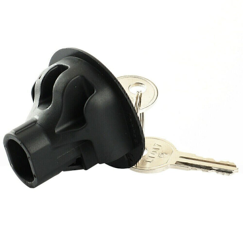 DURAFORCE 8U5Z9C268B# Locking Gas Fuel Tank Plug Cover Cap For Ford F150 Edge w/ 2 Keys US