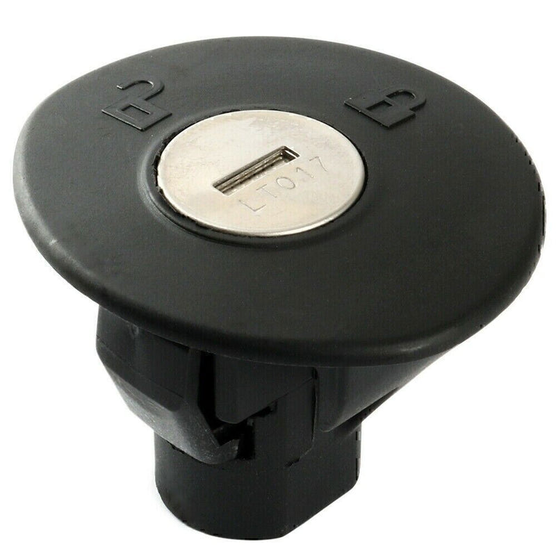 DURAFORCE 8U5Z9C268B# Locking Gas Fuel Tank Plug Cover Cap For Ford F150 Edge w/ 2 Keys US